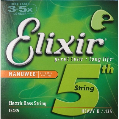 Elixir Electric Bass Nanoweb Medium XL B 130tw