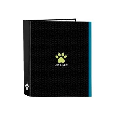 KELME Папка с пръстени Kelme Iron Черен A4 27 x 33 x 6 cm