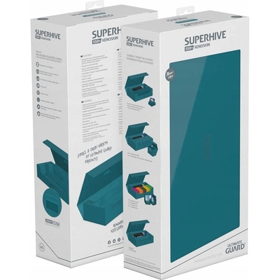 Ultimate Guard Superhive 550+ Standard Size XenoSkin Monocolor Petrol krabička – Hledejceny.cz