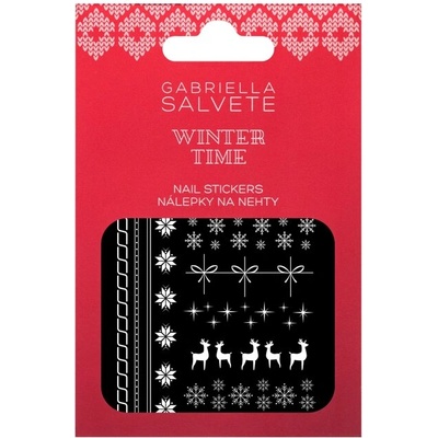Gabriella Salvete Winter Time Nail Art Stickers от Gabriella Salvete за Жени Декорации за нокти