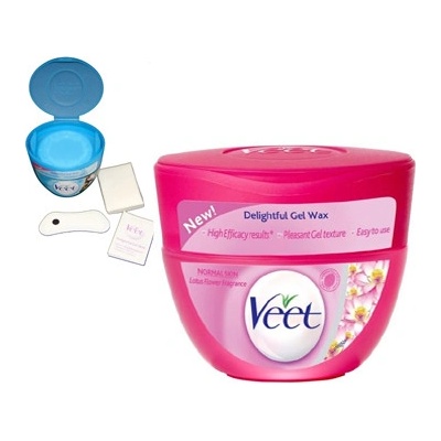VEET WAX Depilační gelový vosk 350 g Normal