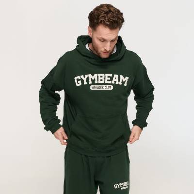 GymBeam Суичър Varsity Green XXXL