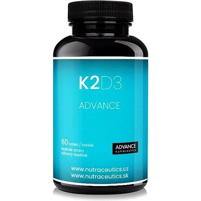 Advance K2D3 Vitamín K2 vo forme MK7 + Omega 3 60 tabliet