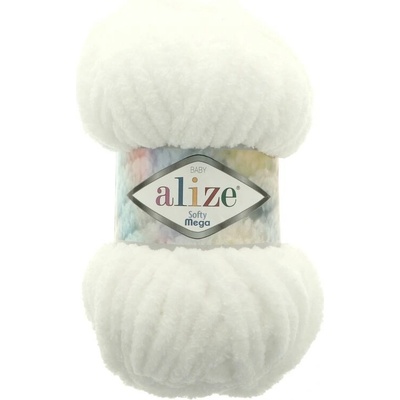 Alize Softy Mega 55 biela