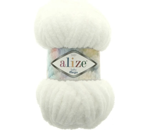 Alize Softy Mega 55 biela
