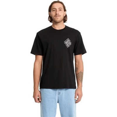 Volcom triko Obtical BLACK