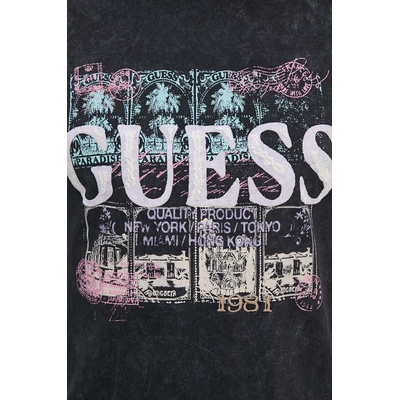 Guess Памучна тениска Guess в черно с принт M4YI79 K9RM1 (M4YI79.K9RM1)