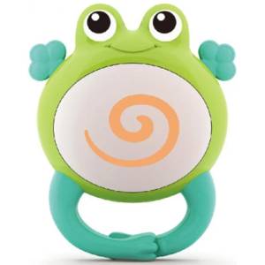 Hola Toys Бебешка дрънкалка Hola - Жабка (110363)
