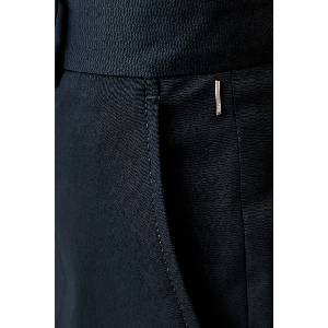 BOSS панталон тип морков дамски от памук с еластан Tapria-Crop2 (50551937) - answear - 293,18 лв