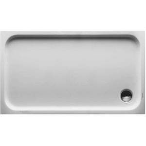 Duravit D-Code - Душ-тава 130x75 см, противоплъзгаща, алпийско бяло 720098000000001 (720098000000001)