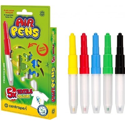 Centropen Air Pens Textile 1539 5 ks – Zboží Živě