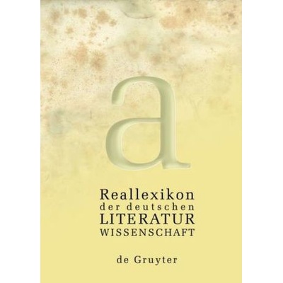 Reallexikon der deutschen Literaturwissenschaft, 3 Bde.