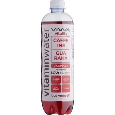 Viwa Vitaminwater Vitality brusinka 0,6 l