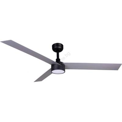 Faro Barcelona Faro 34287wt1s-led Вентилатор с димираща функция cruiser xl 18w/230v cct Ø 160 см сив/черен, бял + дистанционно управление (fa34287wt1s)