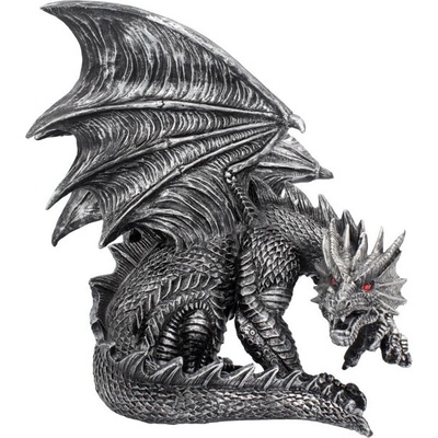 Figúrka Dragon - Obsidian, 25 cm