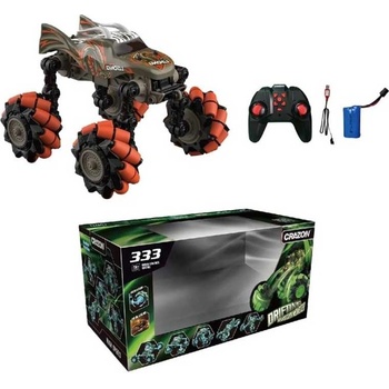 Crazon Офроуд джип със сгъваеми колела и rc управление 1: 18 (cr333-zd2305)