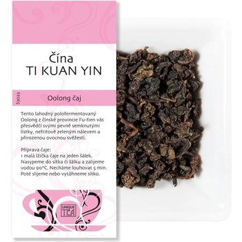 Unique Tea Čaj Čína OOLONG TI KUAN YIN čaj oolong 50 g