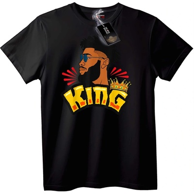 NOONEBRAND Тениска King Корона - XS, White