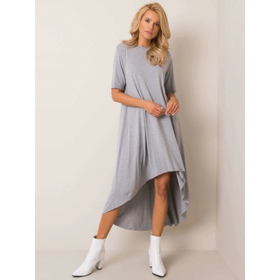 ASYMETRICKÉ šaty RV SK R4889.09 GREY šedÉ