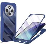 Techsuit Калъф за Xiaomi Redmi 14C / Poco C75 + калъф - ColorVerse 360 Series - син (KF2338679)