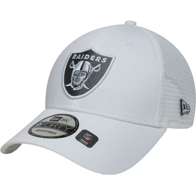 New Era LAS VEGAS RAIDERS NFL 9FORTY TRUCKER biela čierna