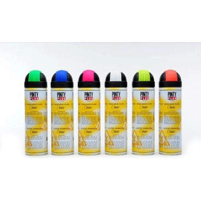 NOVASOL SPRAY Pinty Plus 360° MARKER fluorescenčný značkovač T184 ružová,500ml