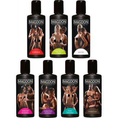 Magoon Sada masážních olejů Magoon 6 x 100 ml