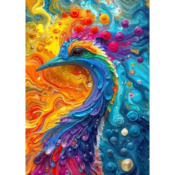 Enjoy - Puzzle Marble Feathers - 1 000 piese