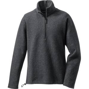 Mufflon Мъжки вълнен пуловер Mufflon Jonas Merino jumper - Anthracite (005-6581-0111)