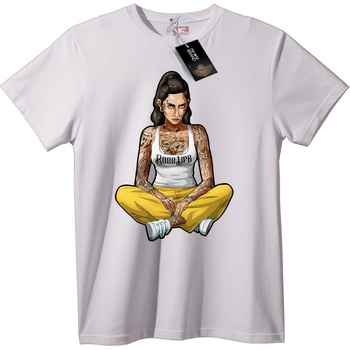 NOONEBRAND Тениска кралица на сплетките - 6XL, Black