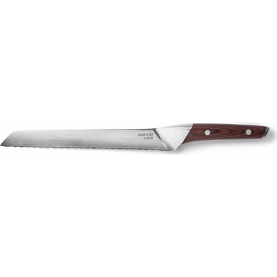 Eva Solo Nordic Kitchen nůž na chléb 24 cm – damascénská ocel, zubaté ostří na pečivo 515414