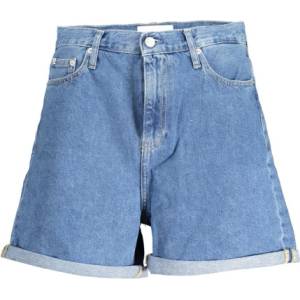 Calvin Klein Дамски къси панталони, calvin klein jeans, Син (j20j222801_az1a4)