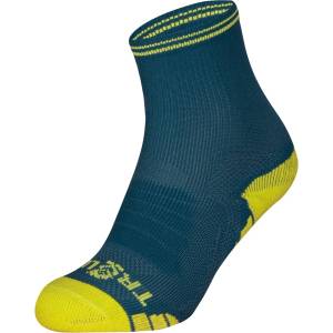 Trollkids Детски туристически чорапи Trollkids Kid's Trekking Mid Cut Socks III 2-Pack Walking socks - Petrol / Lime - размер 27-30 (EU) (201-7994-0312)