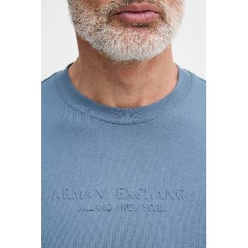 Giorgio Armani тениска basic мъжка от памук (XM001280.AF10361)