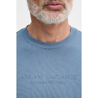 Giorgio Armani тениска basic мъжка от памук (XM001280.AF10361)