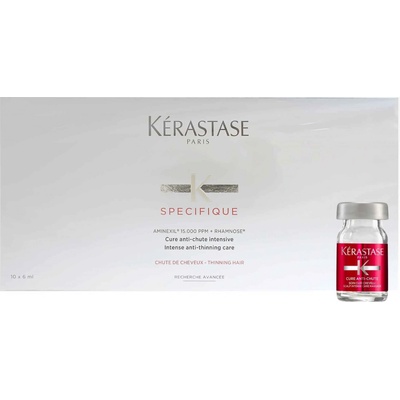 Kérastase Aminexil Force R Cure Intensive Anti-Chute Pro-Resistance 10 x 6 ml – Zboží Dáma