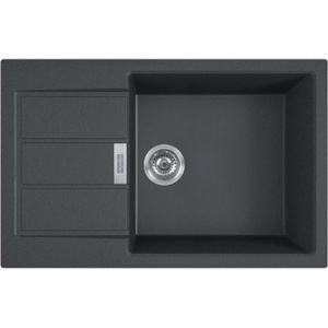 Franke Sirius 2.0 - Мивка Tectonite S2D 611-78 XL, 78x50 cm, черна 143.0617. 613 (143.0617.613) Мивка за вграждане