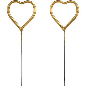 Image 1 of PartyDeco Студени искри - Сърца 2 бр