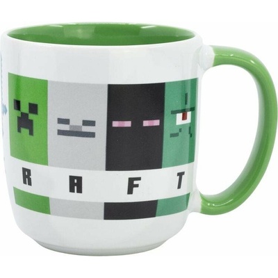 STOR Hrneček keramický Minecraft 75618 380 ml