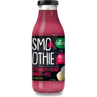 Deva smoothie Banán Jahoda Arónie Jablko 300 ml