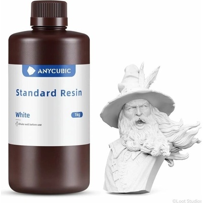 AnyCubic Standard bílý 1kg – Zboží Živě