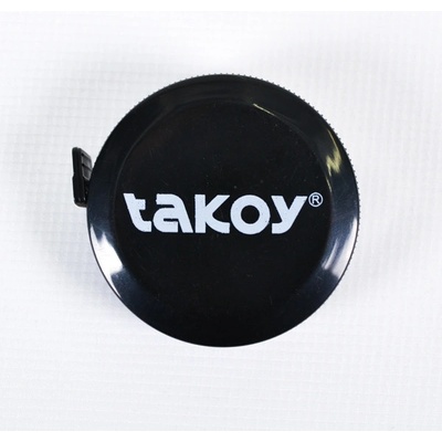 Takoy Krejčovský metr samonavíjecí plastový černý - Takoy