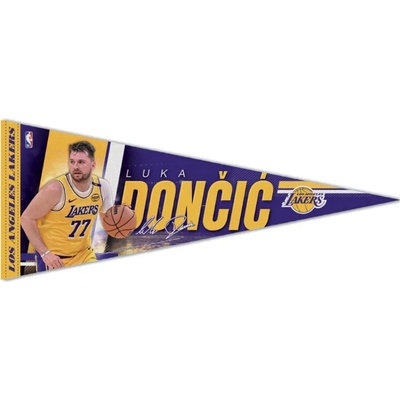 Wincraft Vlajka Luka Doncic Los Angeles Lakers NBA Premium Pennannt