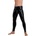 LateX Latex Leggings with Penis Sleeve Black S