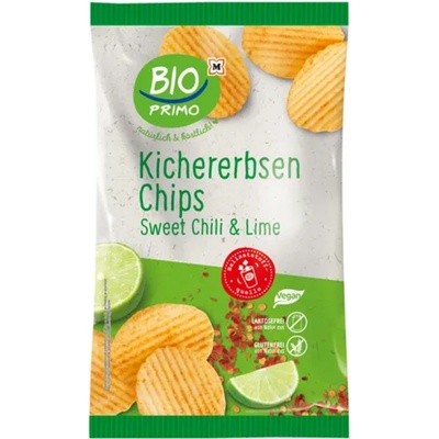 BIO PRIMO Био чипс от нахут Sweet Chilli & Lime - 75 г