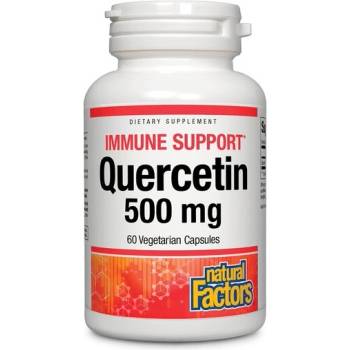 Natural Factors Immune Support Quercetin 500 mg 60 V капсули | Natural Factors (1390 NF A)