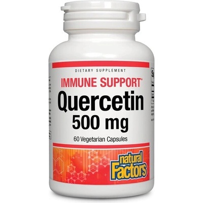 Natural Factors Immune Support Quercetin 500 mg 60 V капсули | Natural Factors (1390 NF A)