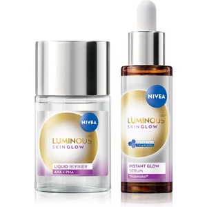 Nivea Luminous 630 Skin Glow изгодна опаковка за освежаване и изглаждане на кожата