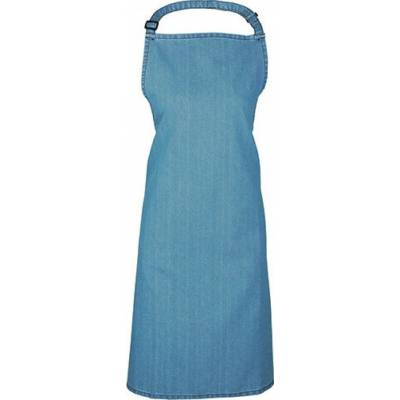 Premier Workwear Klasická zástěra Premier modrá denim PW150