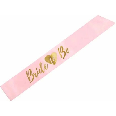 Šerpa - Bride to be - světle růžová – Zboží Dáma